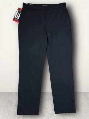 NWT Banana Republic Women's Black Straight-Leg Dress Pants sz 8